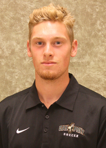 Ian Clark, Cal Poly men's soccer roster headshot, 2011